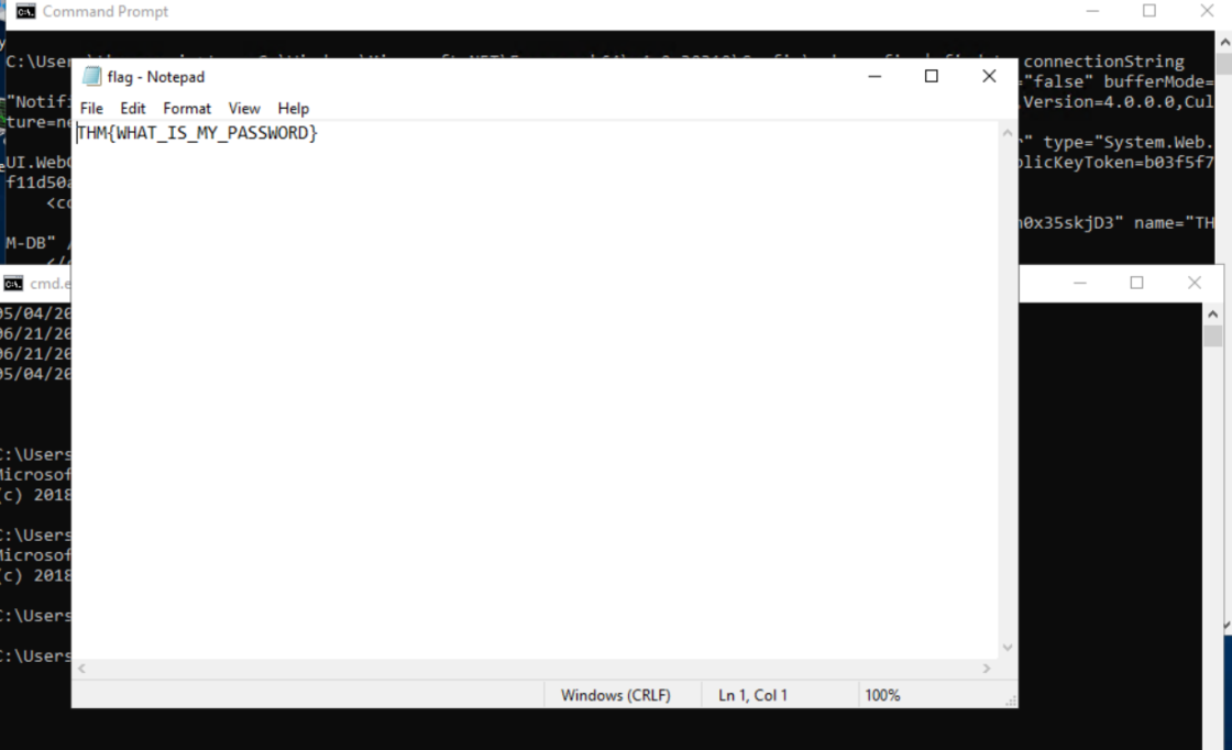Mike Katz desktop flag retrieved